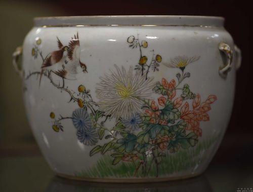 仙槎精品花鸟罐身