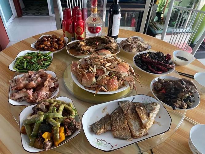 晒晒家乡的年夜饭