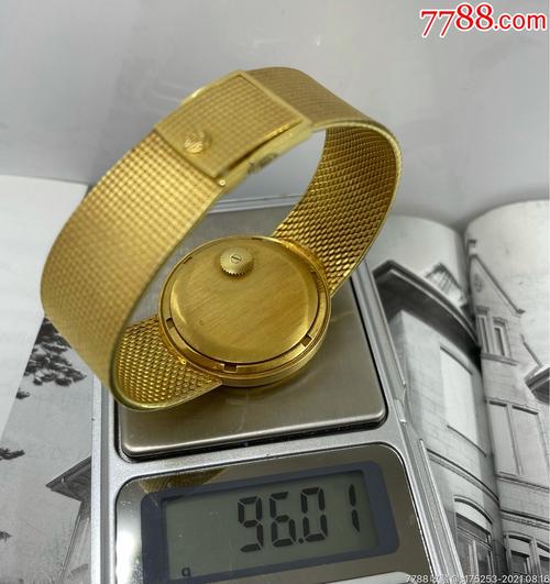 百达翡丽18k金古董表