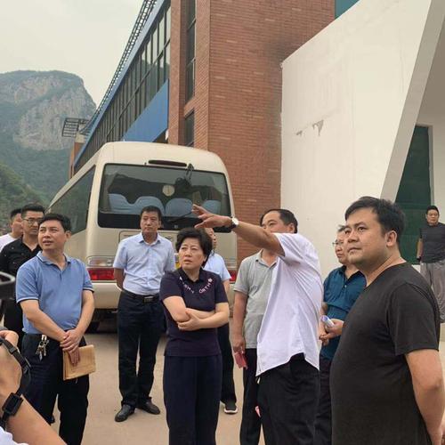 邯郸市政府副市长张学军及政府副秘书长王培到武安市开展防汛调研