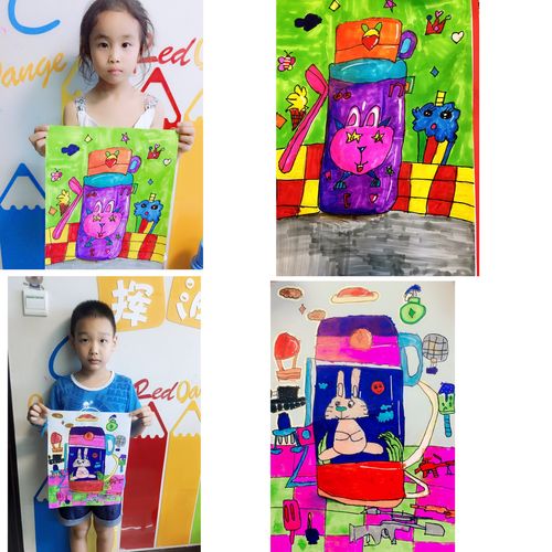 儿童画作品5岁-8岁