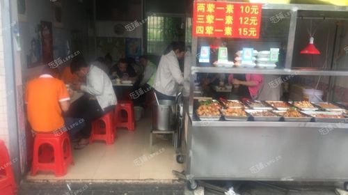 龙岗区横岗勤富路40㎡小吃快餐店转让,可办照,可明火,可餐饮