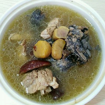 栗子乌鸡汤