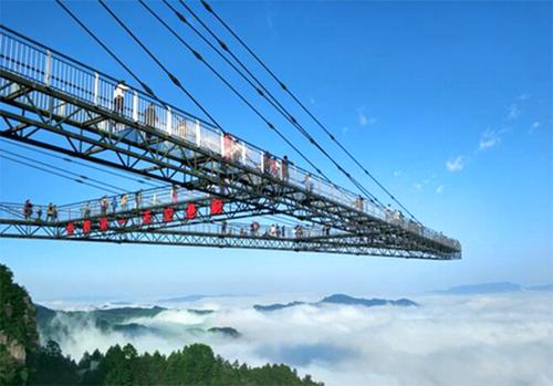 南充人 4a景区 玻璃悬廊 玻璃水滑 玻璃旱滑……关键