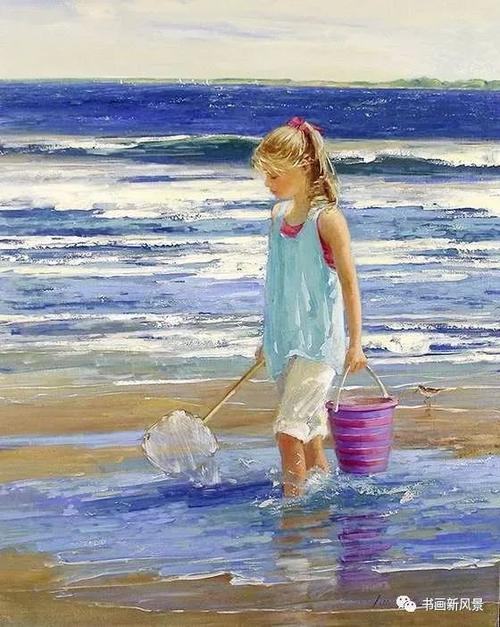 阳光灿烂的一组画