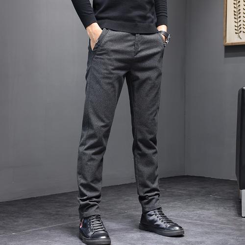 春夏款男士休闲裤青年百搭裤男外穿夏季修身直筒男裤长裤主要参数品牌