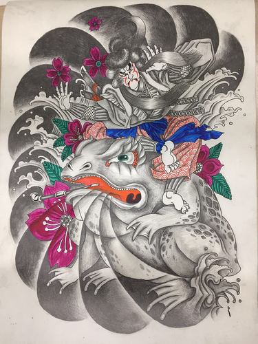 天竺德兵卫 -- 自来也的原型