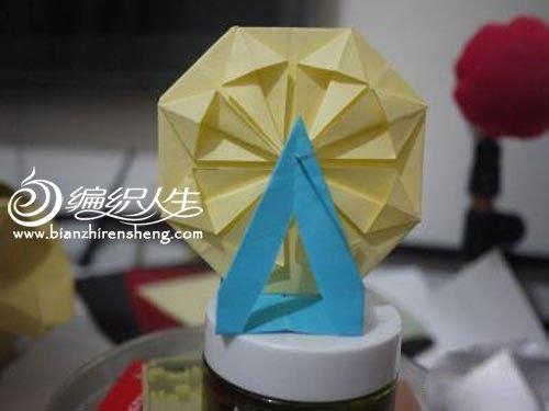 折纸大全摩天轮手工折纸教程