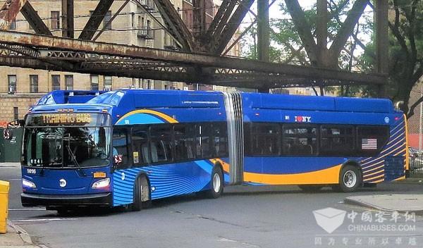美国纽约州拟投入2400万美元购置纯电动公交车
