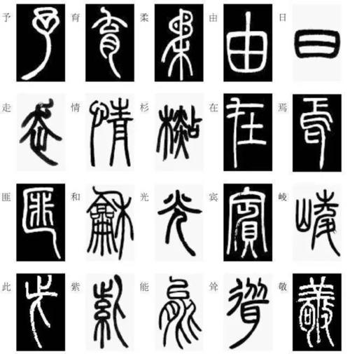 邓石如篆书解析(十五)