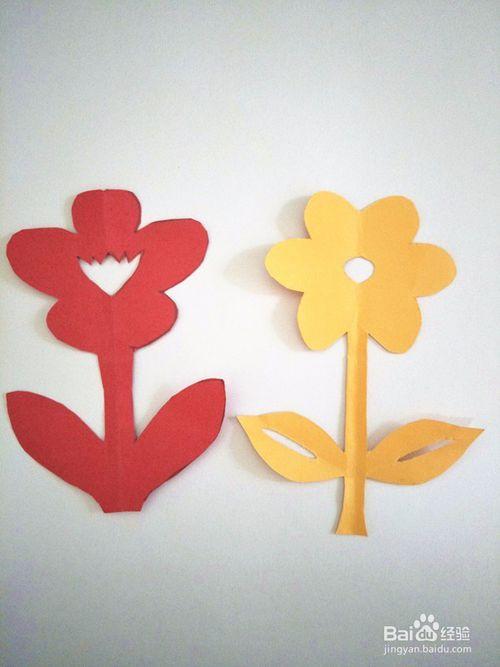 剪纸—小花的剪纸方法