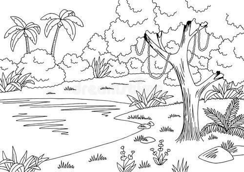 美丽的天鹅湖简笔画 简笔画图片大全-蒲城教育文学网