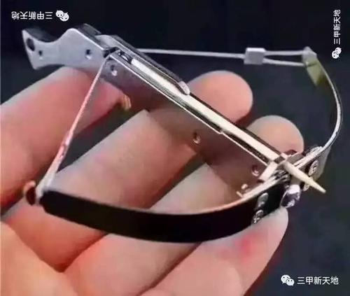 "牙签弩":小弩只是玩具,不能打鸟不能打野猪. 适用年龄: 5岁.