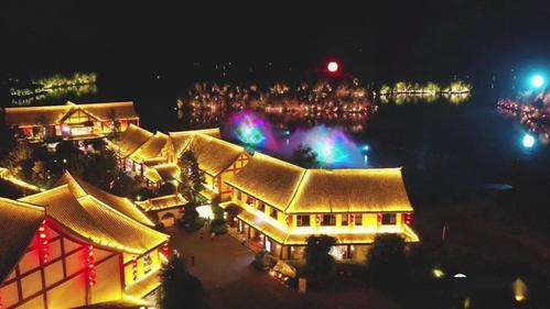 南部县最新夜景曝光,美呆了,美呆了