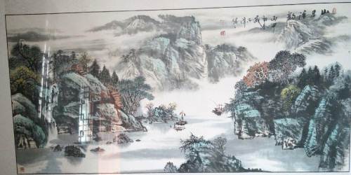 山东省日照市莒县人,现为人民文艺家协会会员,人民文艺家协会山水画