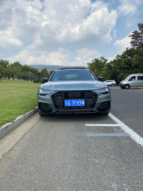 二线豪华品牌奥迪a6allroad简单提车作业