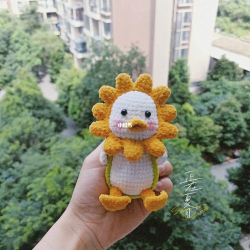 秋千鸭_秋千_钩针_钩针图解_兴趣爱好_手工