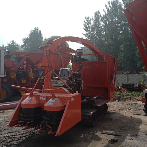 皇竹草甜象草收割粉碎一体机 背负式履带青储机 牧草小麦收割机