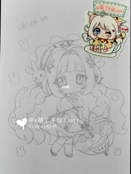 迷你世界梦歌原创画画的日常儿童简笔画教程_绘画_迷你世界_马克笔