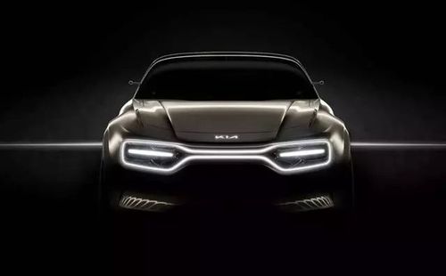起亚就在概念电动汽车"imagine"上首次展现了全新的品牌车标