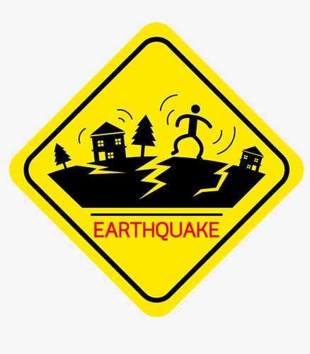 关键词 : 公共标识,危险,提示,地震