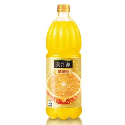 【乐成渠道】美汁源 果粒橙 1.25l