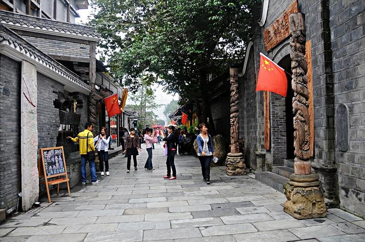 国庆成都游--宽窄巷子