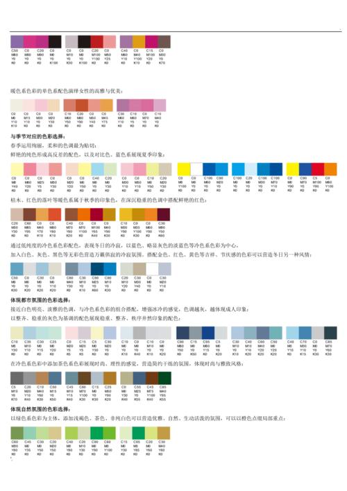 史上最全配色方案设计专用