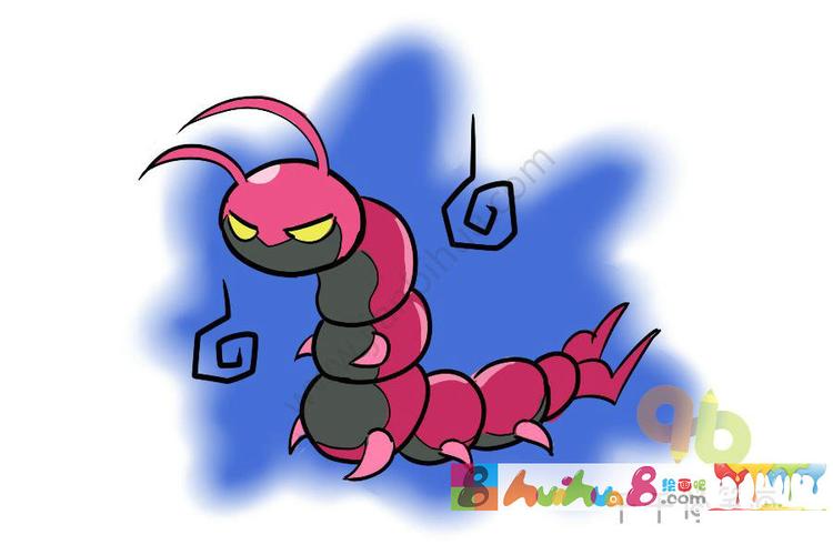 儿童简单画 蜈蚣简笔画步骤图儿童简单画 蜈蚣简笔画步骤图儿童简单画