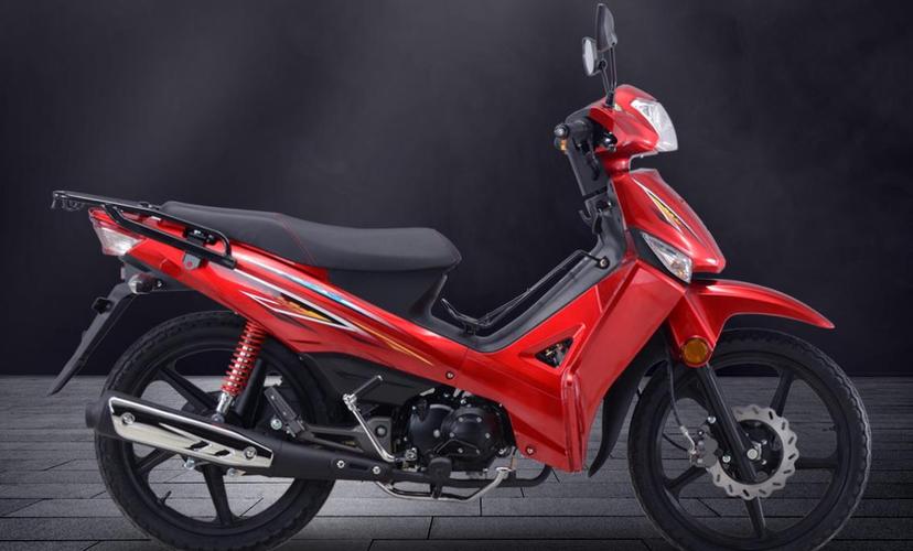 大阳125弯梁车配高规格宽轮胎6l加大油箱比踏板车更好使