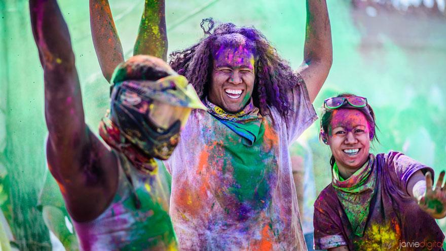 印度洒红节 holi color festival