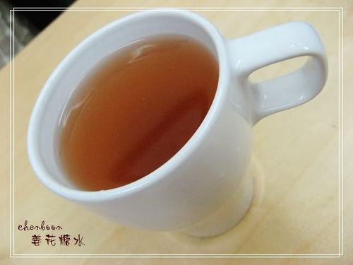 舒缓压力的姜花黄糖水