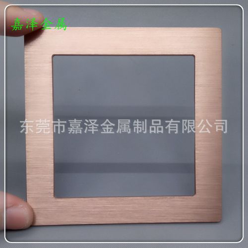 电源外壳金属面板 阳极氧化插座铝面框