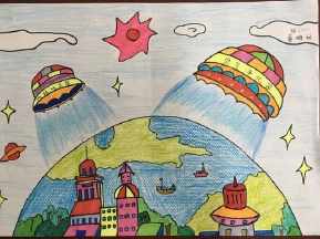 一等奖的科幻手抄报 一等奖手抄报