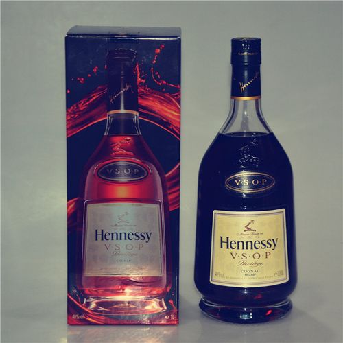 洋酒收藏法国hennessy轩尼诗vsop干邑白兰地700ml行货白兰地