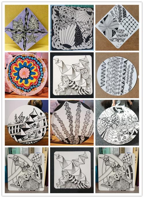 『记录』30天静心禅绕画之旅