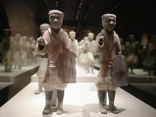 大家看过汉代得兵马俑吗?就在陕西历史博物馆里面!