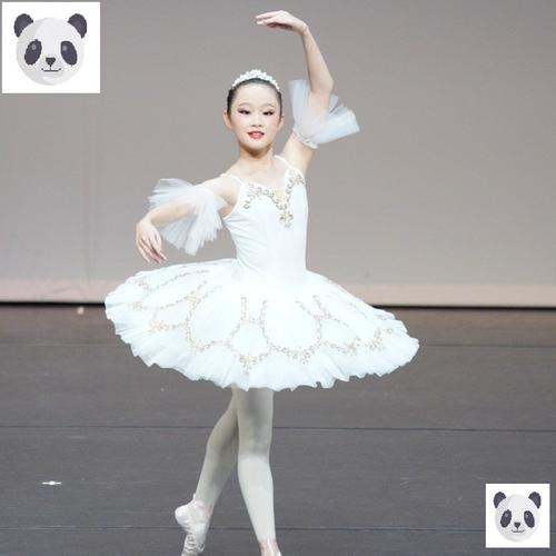 儿童芭蕾舞裙子蓬蓬纱演出服公主裙小天鹅舞蹈裙女童芭蕾tutu裙