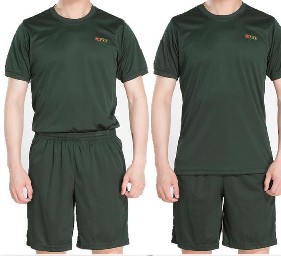 16式武警配发款体能服套装(短袖 短裤)