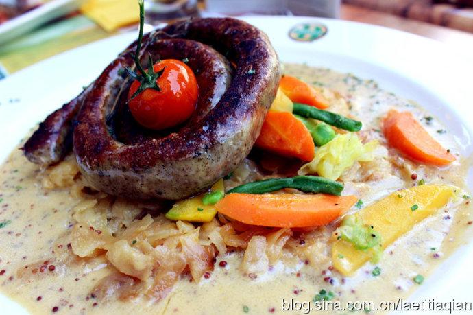 瑞士小城的美食记