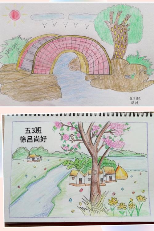 手工,绘画展 写美篇                  四,美术篇——画一幅风景画