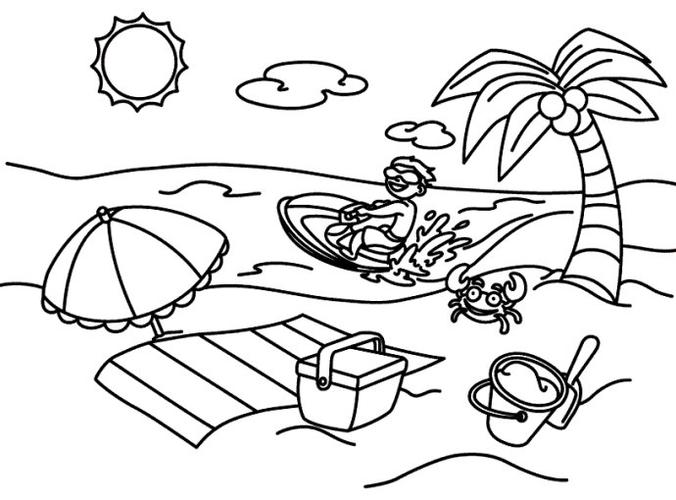 刺激的冲浪追波