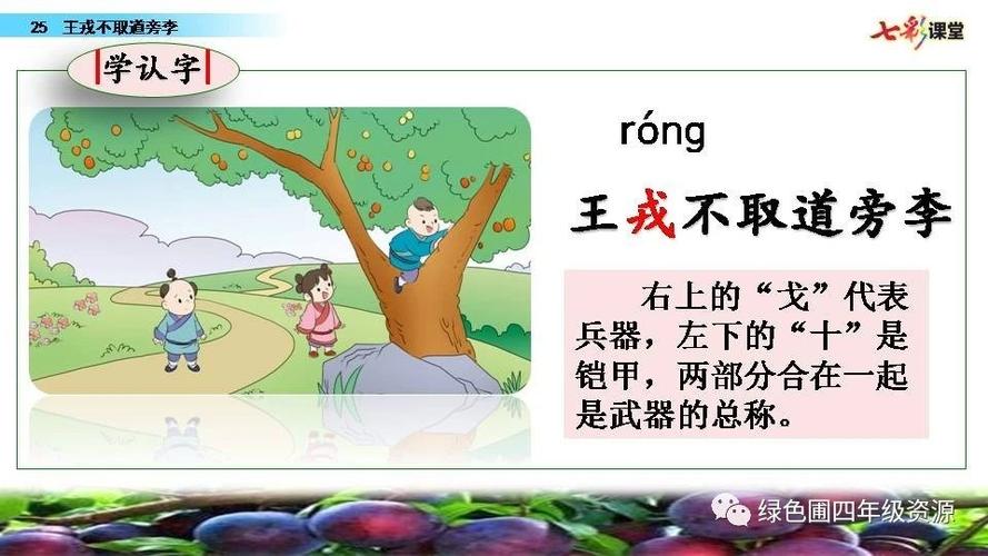 王戎不取道旁李