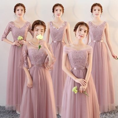 蓬蓬裙甜美伴娘服2020新款韩版少女简单古代2018结婚