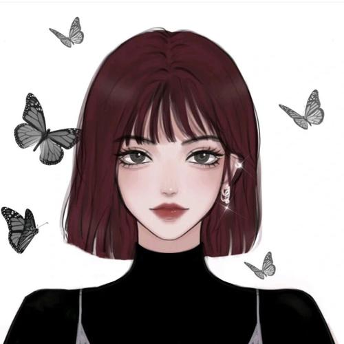 更新一波动漫 女生头像——喜欢点关注,… - 堆糖,美