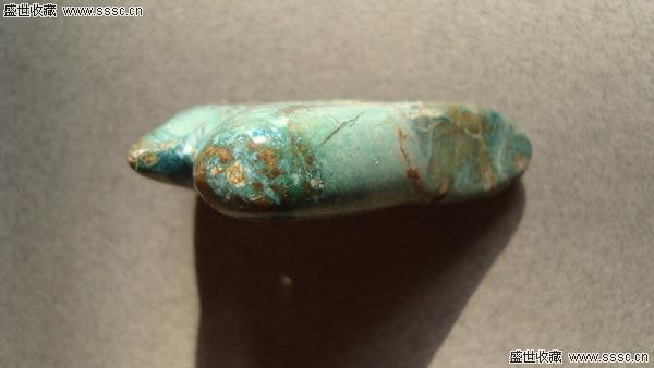 75█████齐家文化天河石鸟█████