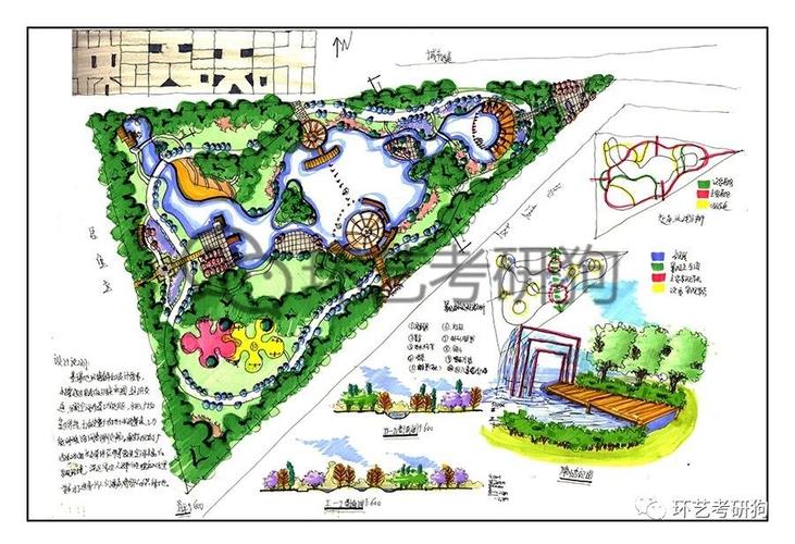 景观快题丨街头绿地游园景观专题作品集锦不定期更新