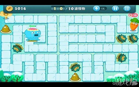 保卫萝卜冬季金萝卜过关图文详解 雪花飘战火烧