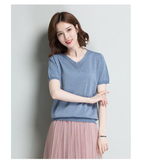 冰丝2018新款鸡心领宽松韩价格质量 哪个牌子比较好