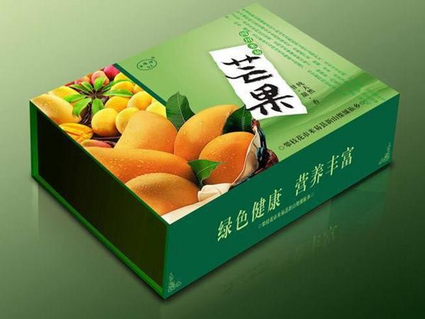 芒果彩盒包装盒报价